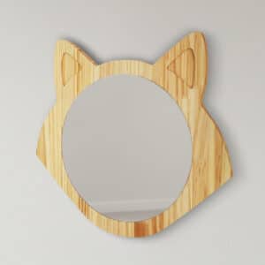 Espelho Decorativo Infantil Para Quarto - Raposa